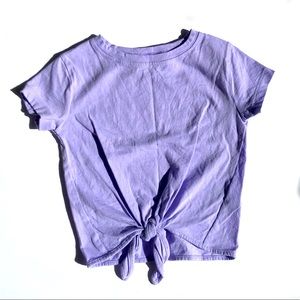 CREWCUTS Lavender Knot Top